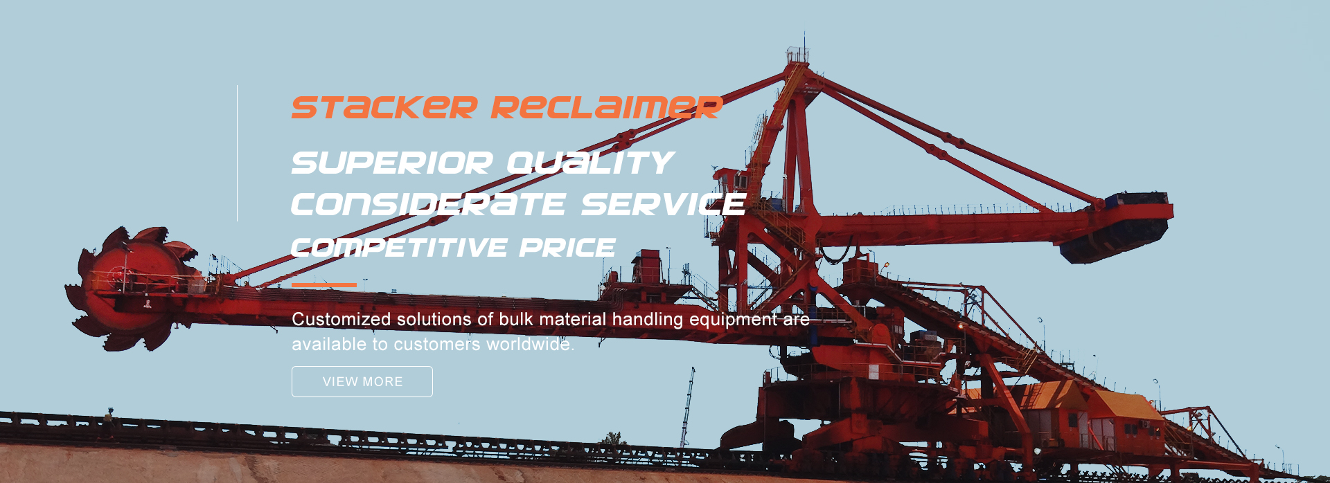 stacker reclaimer